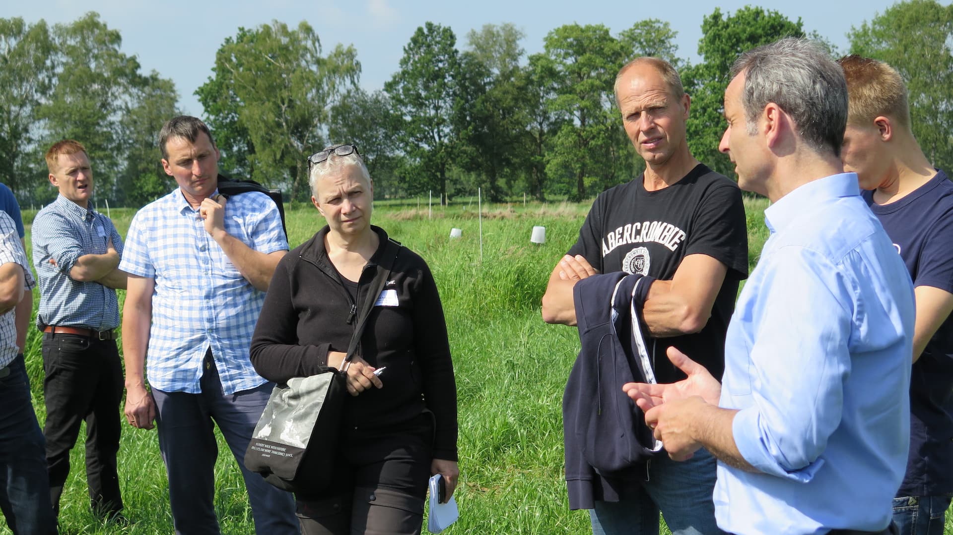 SWAMPS Internationale Besuchergruppe im Ipweger Moor Beespoke