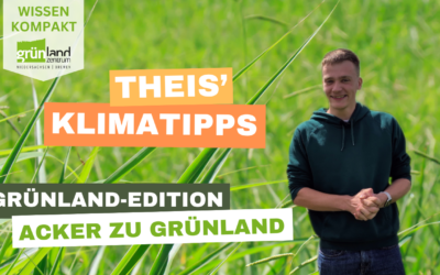 Theis‘ Klimatipps – Acker zu Grünland